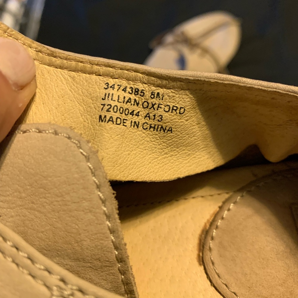 Frye light grey Leather Oxford - Picture 10 of 10